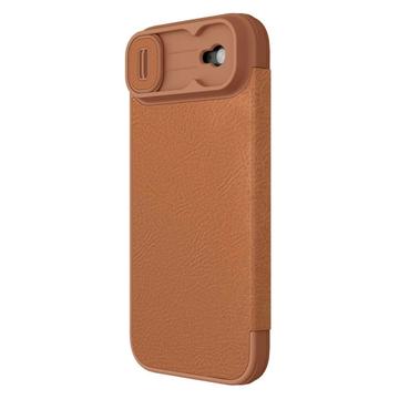 iPhone Air Nillkin Qin Pro Flip Cover - Bruin