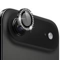 iPhone Air Northjo Strass Cameralens Beschermer Set - Zwart