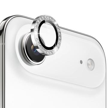 iPhone Air Northjo Strass Camera Lens Beschermer Set - Zilver