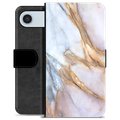 iPhone Air Premium Portemonnee Hoesje - Elegant Marmer