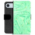 iPhone Air Premium Portemonnee Hoesje - Groene Munt