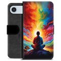 iPhone Air Premium Portemonnee Hoesje - Meditatie