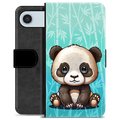 iPhone Air Premium Portemonnee Hoesje - Panda