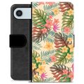iPhone Air Premium Portemonnee Hoesje - Roze Bloemen