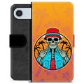 iPhone Air Premium Portemonnee Hoesje - Skelet Zomer