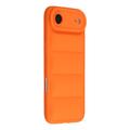 iPhone Air Pufferjack schokbestendig TPU-hoesje - Oranje