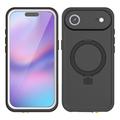 iPhone Air Redpepper IP68 MagSafe Waterdichte hoesje met kickstand - Zwart