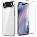 iPhone Air Saii 2-in-1 TPU Hoesje & Glazen Screenprotector