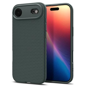 iPhone Air Spigen Liquid Air TPU Hoesje - Afgrond Groen