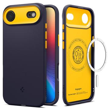 iPhone Air Spigen Nano Pop MagFit hoesje - Blauwe bessen marineblauw