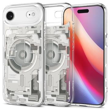 iPhone Air Spigen Ultra Hybrid Mag Hoesje - Natural Titanium / Zero One