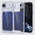 iPhone Air Tweekleurig hybride hoesje - MagSafe-compatibel - Blauw