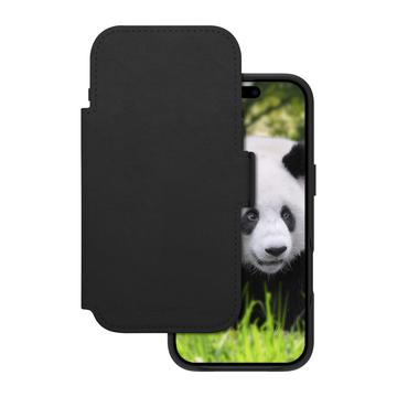iPhone Air dbramante1928 Lynge MagSafe 2-in-1 Leren Portemonnee Hoesje - Zwart