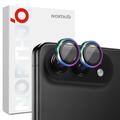 iPhone Duo Northjo Camera Lens Beschermer Set - Kleurrijke