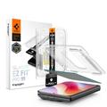 iPhone Duo Spigen Glas.tR EZ Fit Pro AC Privacy Glazen Screenprotector