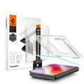 iPhone Duo Spigen Glas.tR EZ Fit Pro Glazen Screenprotector - Helder