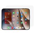 iPhone Fold TPU/PET-hydrogelfolie met volledige bedekking - Transparant