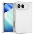 iPhone Duo Krasbestendig Hybride Hoesje - Doorzichtig