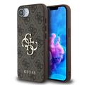 iPhone 16e Guess 4G Big Metal Logo Hybride Hoesje
