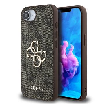 iPhone 16e Guess 4G Big Metal Logo Hybride Hoesje