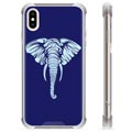 Hybride hoesje iPhone X / iPhone XS - Olifant