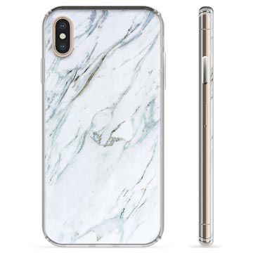 iPhone X / iPhone XS TPU-hoesje - Marmer