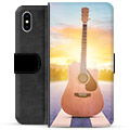 iPhone X / iPhone XS Premium Wallet Case - Gitaar