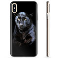 iPhone X / iPhone XS TPU-hoesje - Zwarte Panter