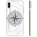 iPhone X / iPhone XS TPU-hoesje - Kompas