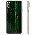 iPhone X / iPhone XS TPU-hoesje - Versleuteld