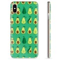 iPhone X / iPhone XS TPU-hoesje - Avocadopatroon