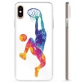 iPhone X / iPhone XS TPU-hoesje - Slam Dunk