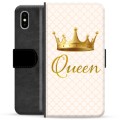 iPhone X / iPhone XS Premium Portemonnee Hoesje - Queen