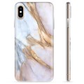 iPhone X / iPhone XS TPU-hoesje - elegant marmer