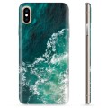 iPhone X / iPhone XS TPU-hoesje - Golven