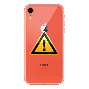 iPhone XR Batterij Cover Reparatie - incl. raam - Coral