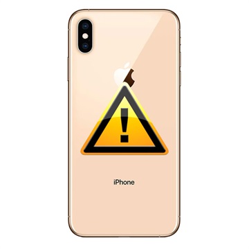 iPhone XS Max Batterij Cover Reparatie - incl. raam - Goud