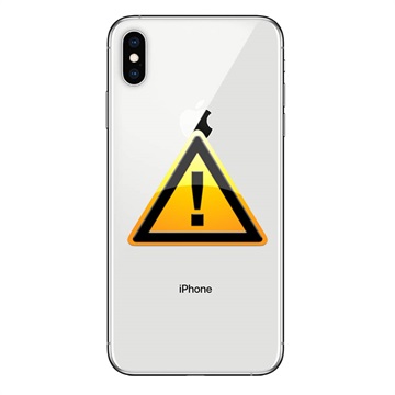 iPhone XS Max Batterij Cover Reparatie - incl. raam - Wit