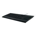 Logitech K280e Toetsenbord met Snoer - Amerikaanse Indeling - Zwart