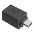 Logitech USB-C adapter Grå - Zwart