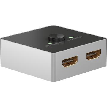 Manuell HDMI™-omkopplare 2 till 1 (4K @ 60 Hz)