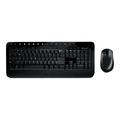Microsoft Wireless Desktop 2000 Toetsenbord en Muis Set - Zwart