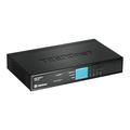 TRENDnet TPE-S44 8-poorts PoE-switch - 10/100Mbps - Zwart