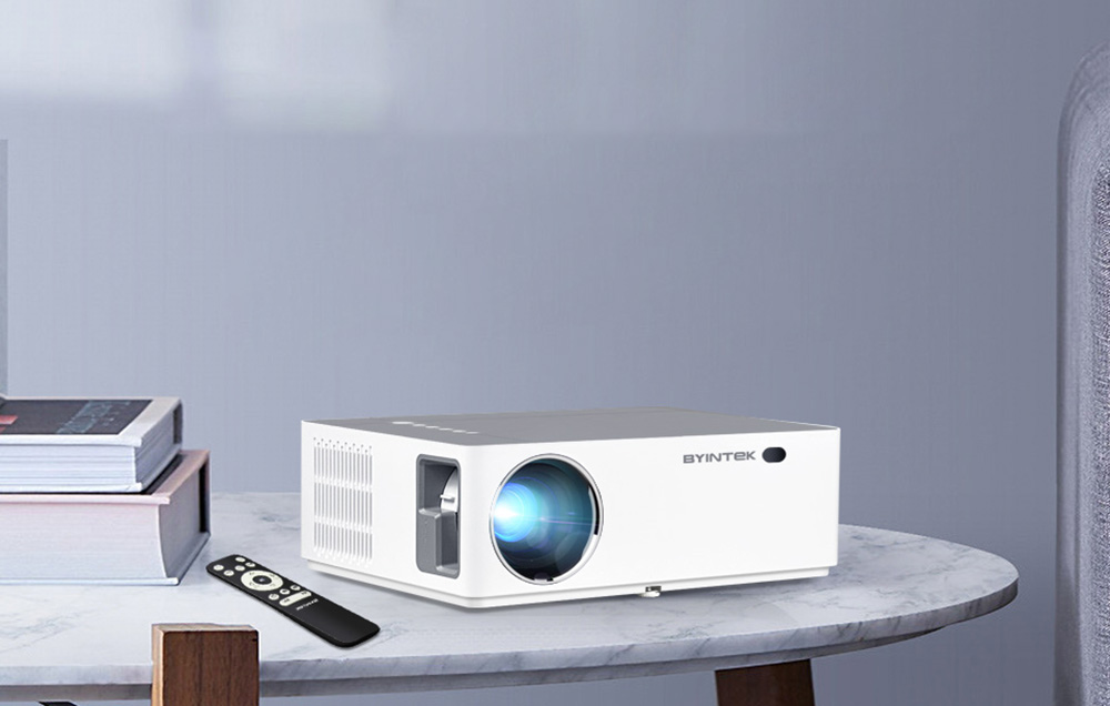 Byintek K20 Slimme Projector - Android, Full HD - Wit