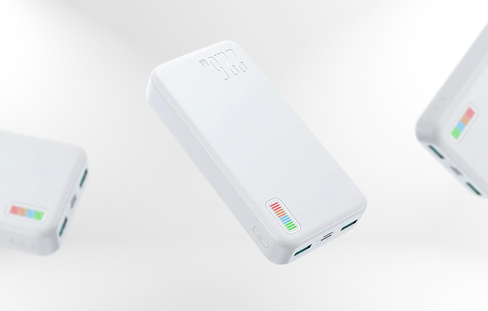 Joyroom JR-QP194 Oogverblindende 22.5W Power Bank 10000mAh - Wit